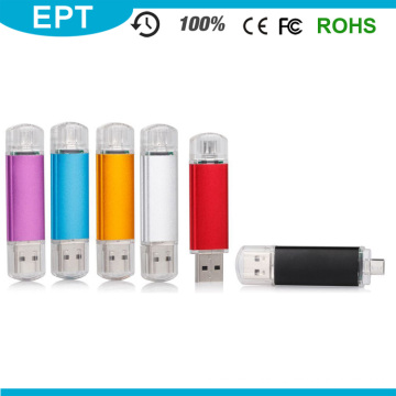 Billig Bunte Kunststoff Lippenstift geformt OTG USB Flash Drive (TJ004)